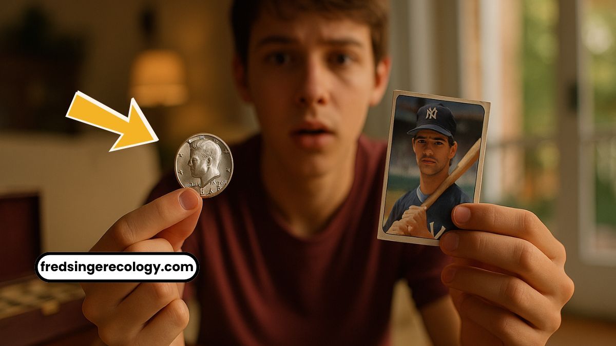 Got a $500,000 Rare Kennedy half dollar by trading a baseball card